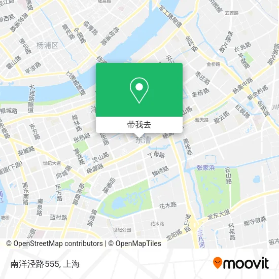 南洋泾路555地图