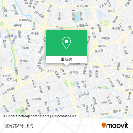 虹许路8号地图