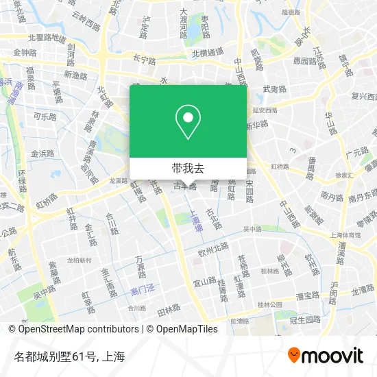 名都城别墅61号地图
