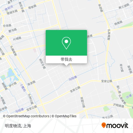 明度物流地图