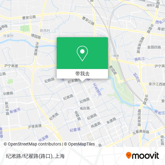 纪淞路/纪翟路(路口)地图