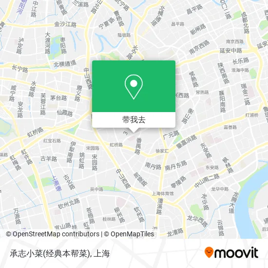 承志小菜(经典本帮菜)地图