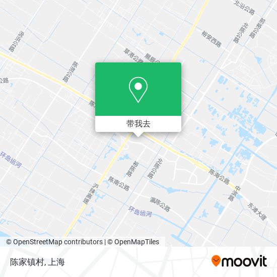 陈家镇村地图