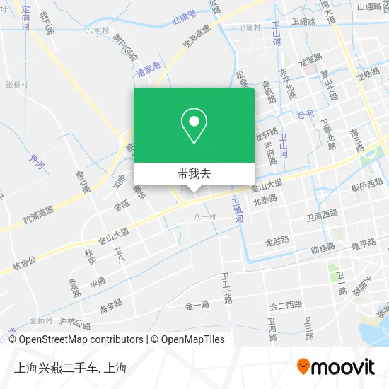 上海兴燕二手车地图