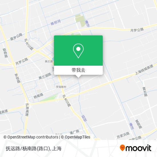 抚远路/杨南路(路口)地图