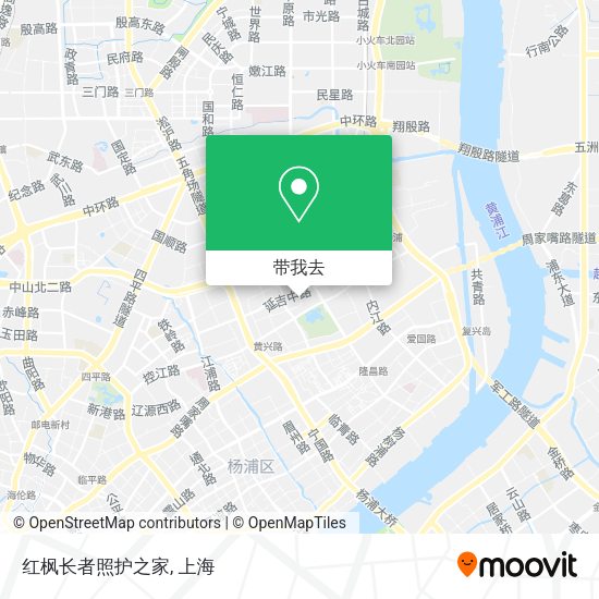 红枫长者照护之家地图