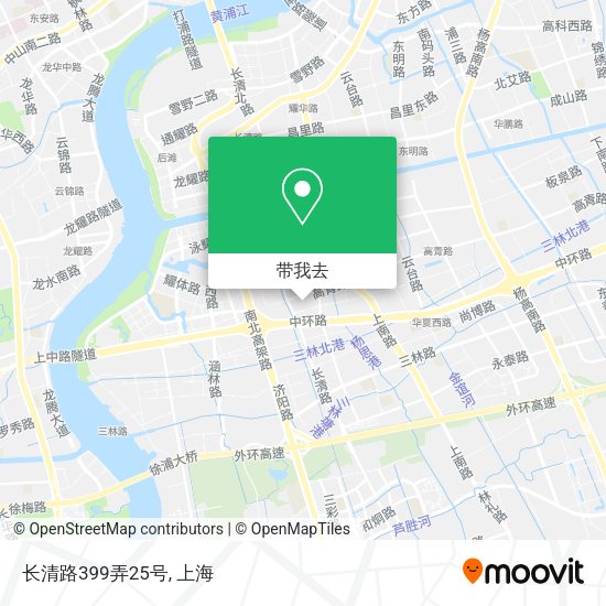 长清路399弄25号地图