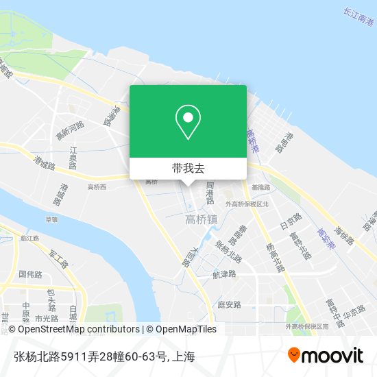张杨北路5911弄28幢60-63号地图