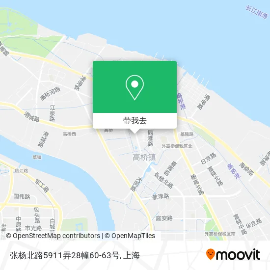 张杨北路5911弄28幢60-63号地图