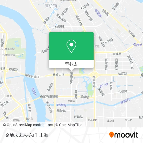 金地未未来-东门地图