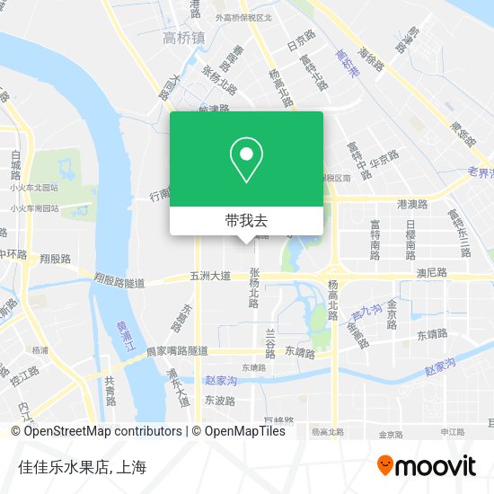 佳佳乐水果店地图