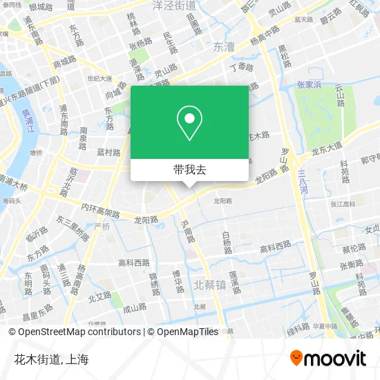 花木街道地图