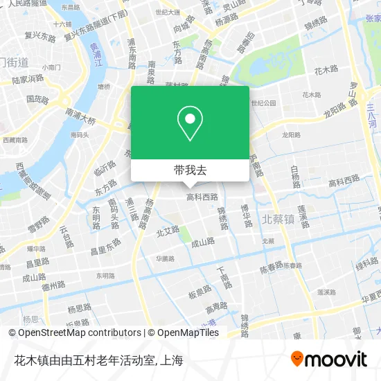 花木镇由由五村老年活动室地图