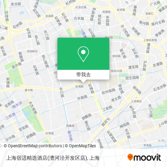 上海宿适精选酒店(漕河泾开发区店)地图