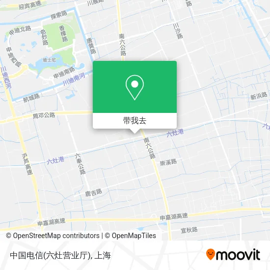 中国电信(六灶营业厅)地图