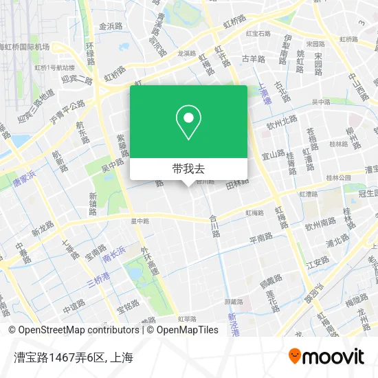 漕宝路1467弄6区地图