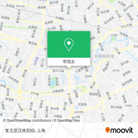 复元堂汉灸刮痧地图