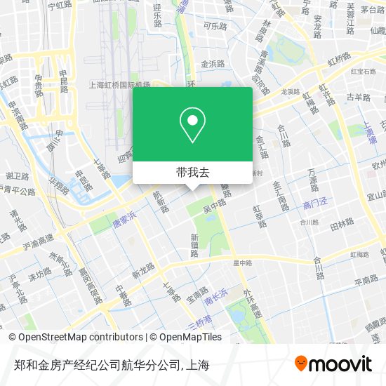 郑和金房产经纪公司航华分公司地图