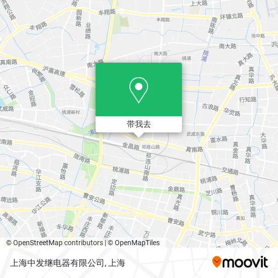 上海中发继电器有限公司地图