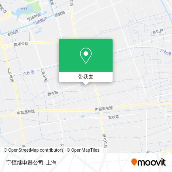 宇恒继电器公司地图