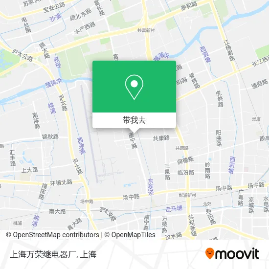 上海万荣继电器厂地图