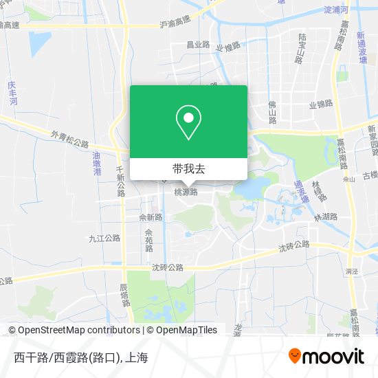 西干路/西霞路(路口)地图