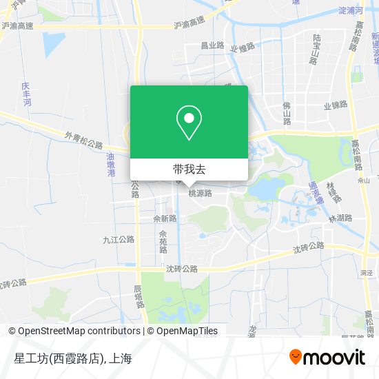 星工坊(西霞路店)地图