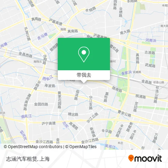 志涵汽车租赁地图