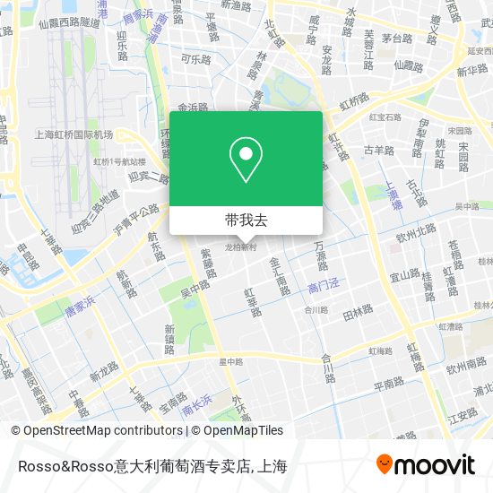Rosso&Rosso意大利葡萄酒专卖店地图