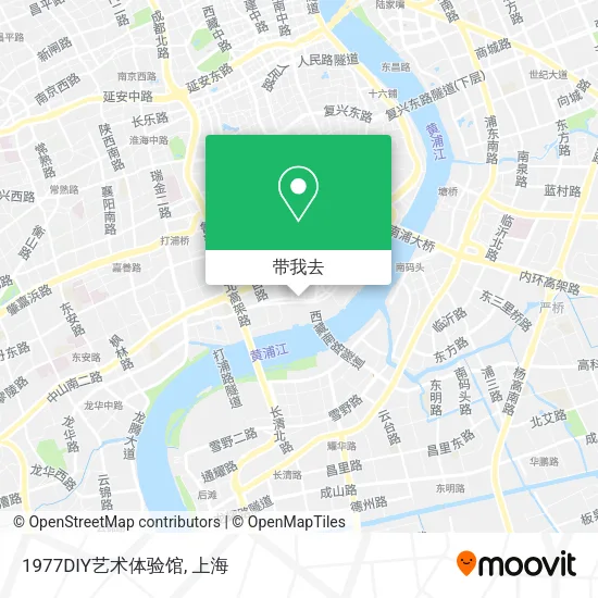 1977DIY艺术体验馆地图