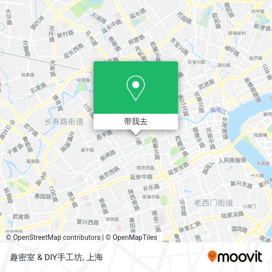 趣密室 & DIY手工坊地图