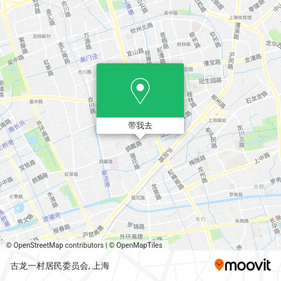 古龙一村居民委员会地图