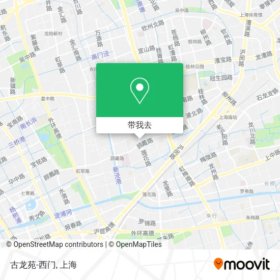 古龙苑-西门地图