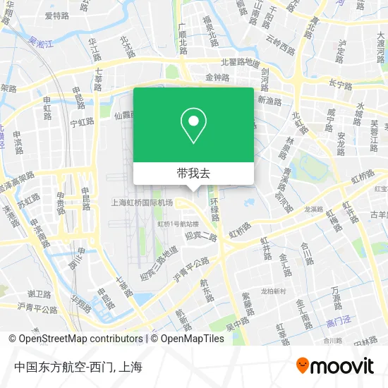 中国东方航空-西门地图