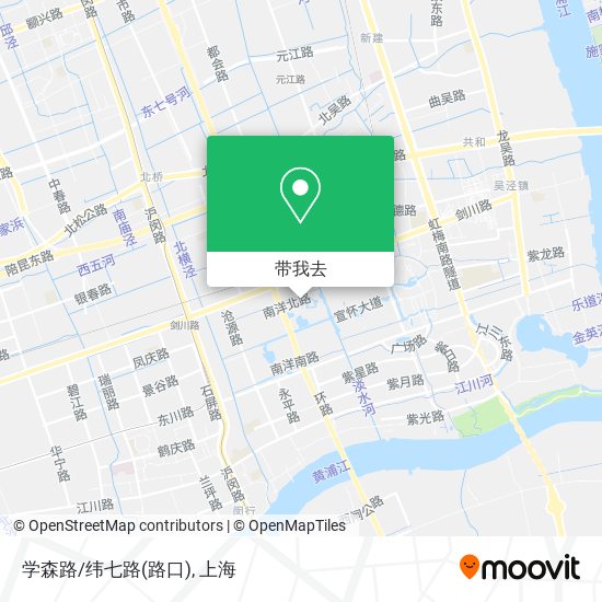 学森路/纬七路(路口)地图