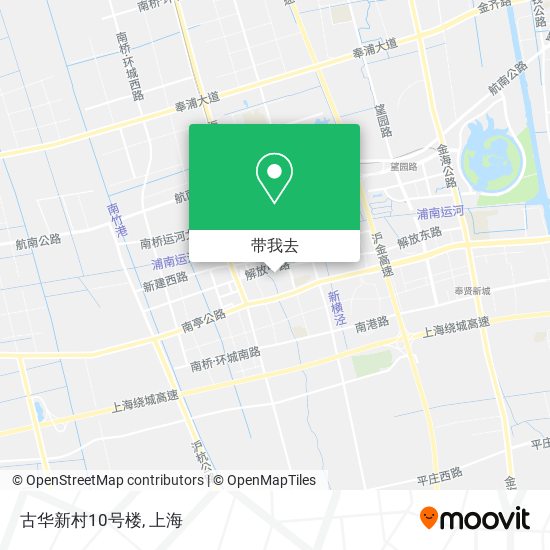 古华新村10号楼地图
