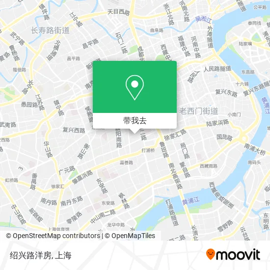 绍兴路洋房地图