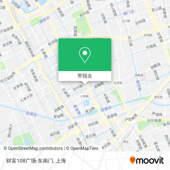 财富108广场-东南门地图