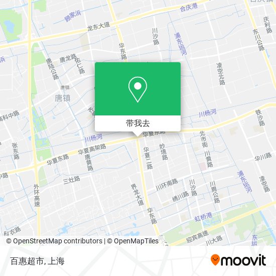 百惠超市地图
