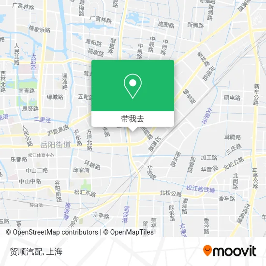 贸顺汽配地图