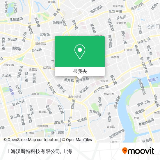 上海汉斯特科技有限公司地图