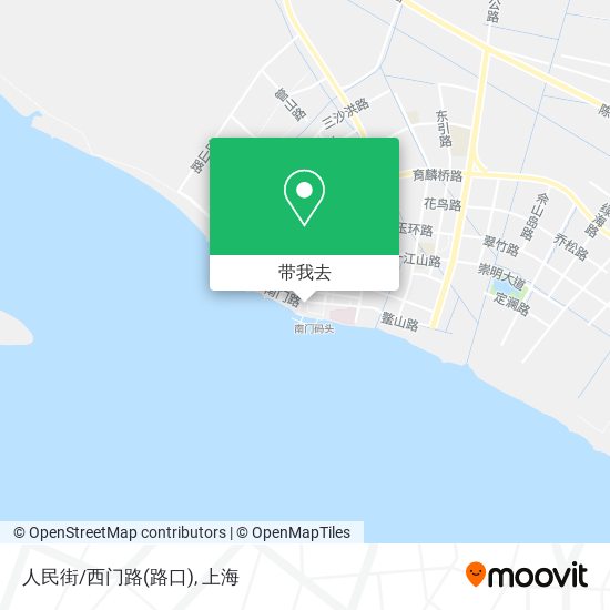 人民街/西门路(路口)地图
