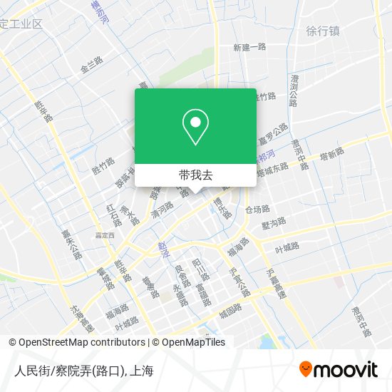 人民街/察院弄(路口)地图