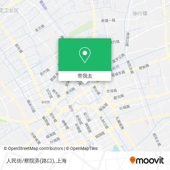 人民街/察院弄(路口)地图