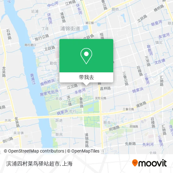 滨浦四村菜鸟驿站超市地图