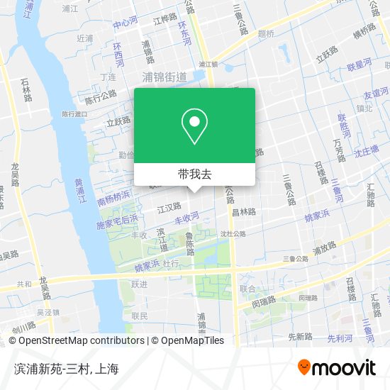 滨浦新苑-三村地图