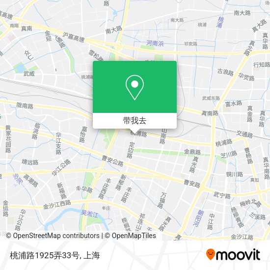 桃浦路1925弄33号地图