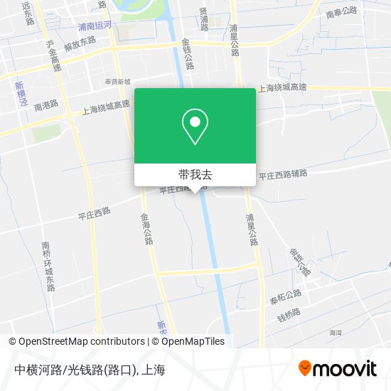 中横河路/光钱路(路口)地图