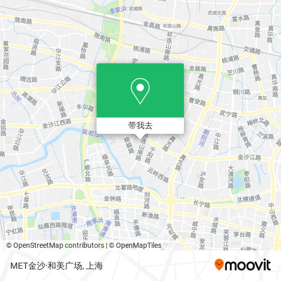 MET金沙·和美广场地图