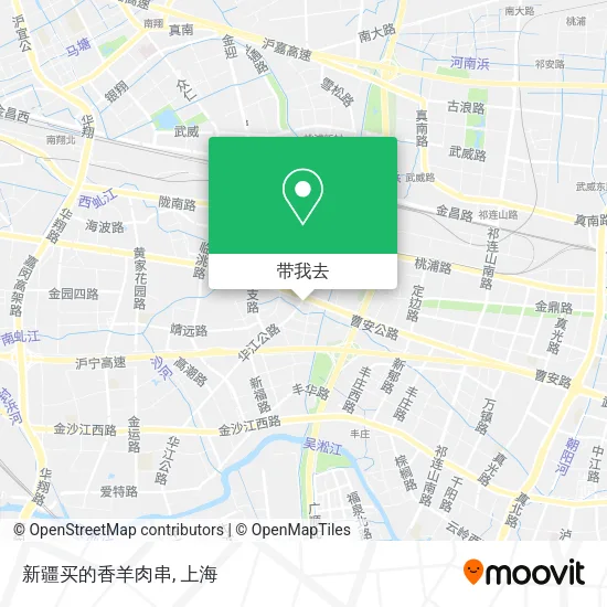 新疆买的香羊肉串地图